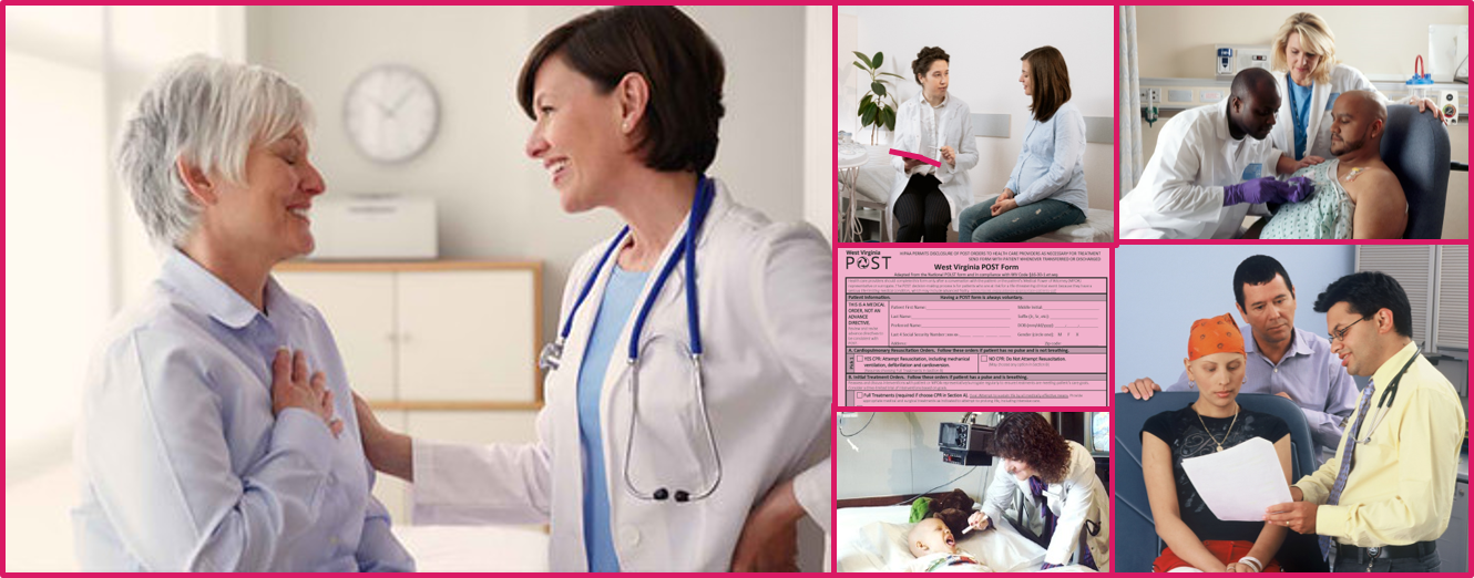 The POST form is for anyone with a serious illness which may include advanced frailty.